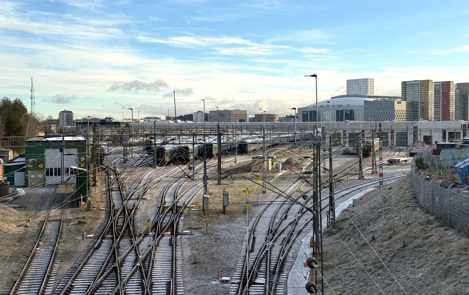 Hagalund tågdepå – synergier när Instalcobolagen samverkar