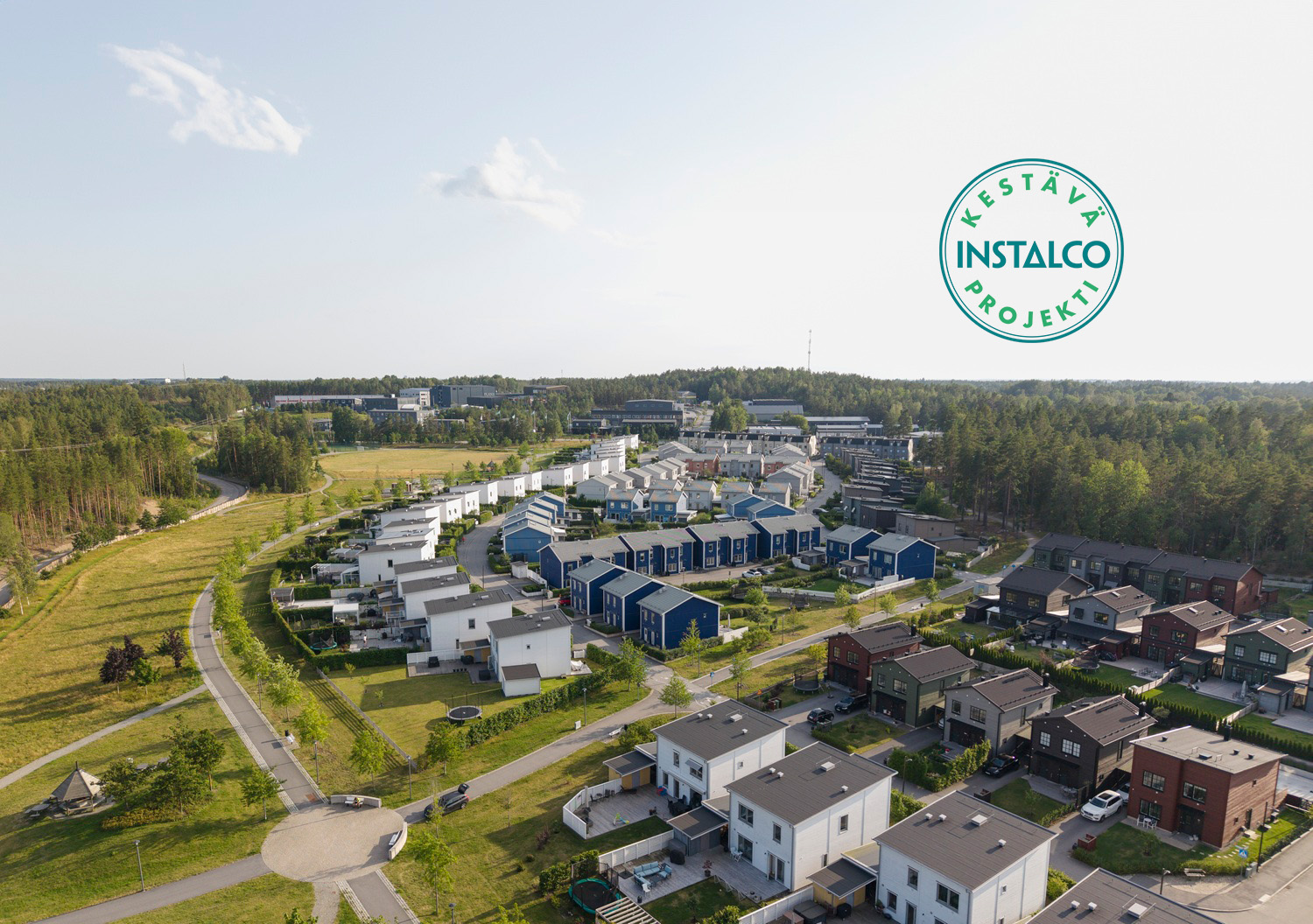 Kestävän kehityksen mukaiset Instalco-projektit – osa kestävän kehityksen työtämme