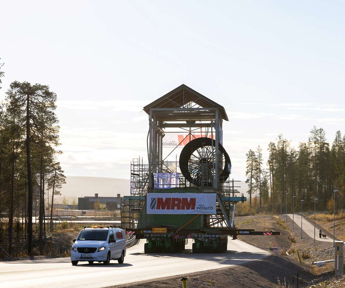 Komplicerad flytt av Kaptensspelet i Malmberget